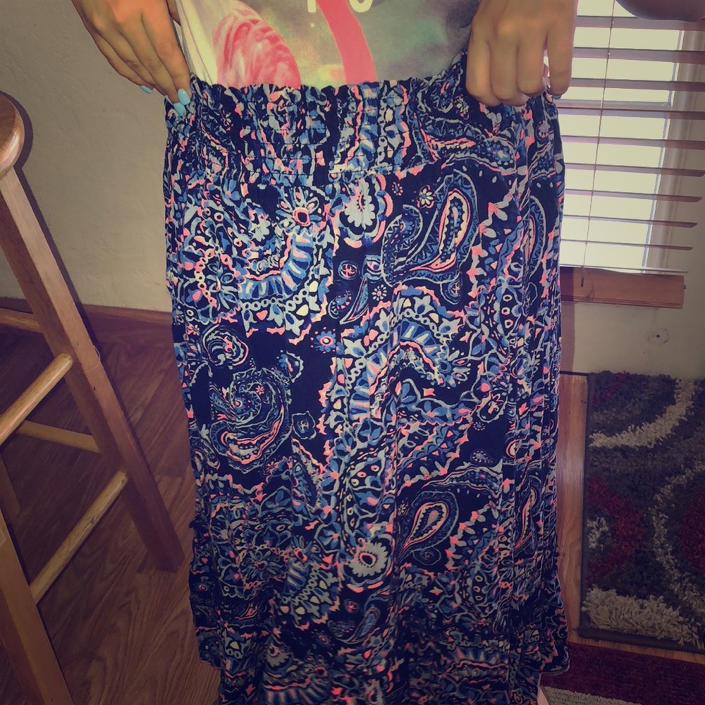 Blue and pink Justice worn 1 time.